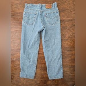 Vintage Levis Jeans 550 Mens Size 34x28 Naturally Distressed Light Wash Canada